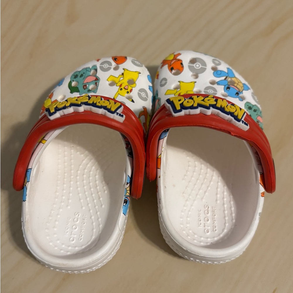 Kids Pokémon Slip-On Crocs - Size 4c - Picture 8 of 8
